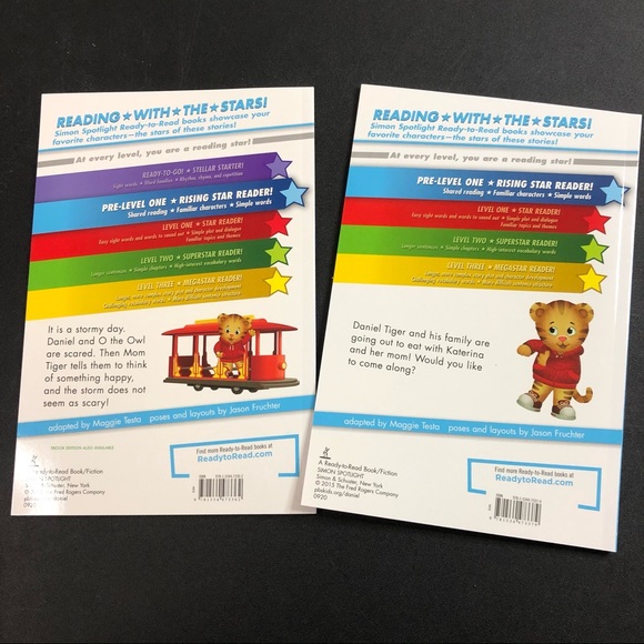 Daniel Tiger’s Neighborhood Book Bundle Pre-level One - Picture 2 of 4